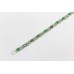 Women's Bracelet 925 Sterling Silver marcasite green onyx stones P 856